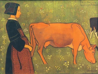 Marianne y su vaca
