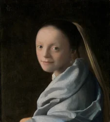 Estudio de una joven, ca. 1665-67
