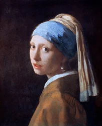 La joven de la perla, ca. 1665