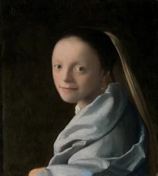 Retrato de una joven, hacia 1663-65