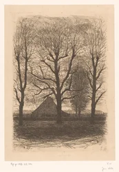 Granja entre altos árboles, Ewijkshoeve