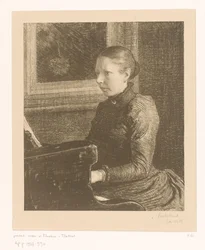 Retrato de Agneta Matthes