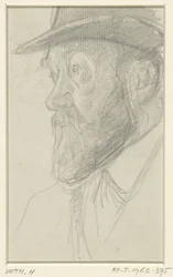 Retrato del escultor Lambertus Zijl