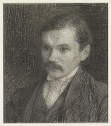 Retrato del escritor Frederik Willem van Eeden