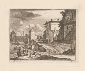 Muelles de un puerto italiano