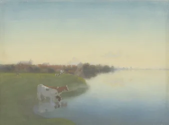 Orilla del río IJssel cerca de Hattem