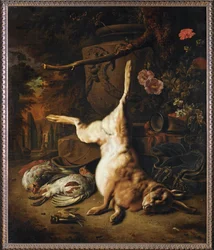 Bodega con liebre muerta