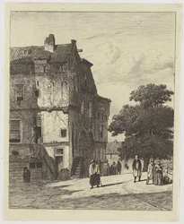 Vista de una calle en Amsterdam
