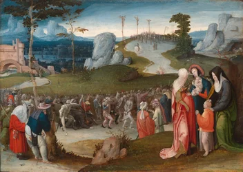 La procesión al Calvario