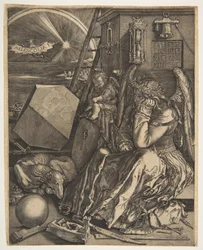 Melancolía I copia, 1602