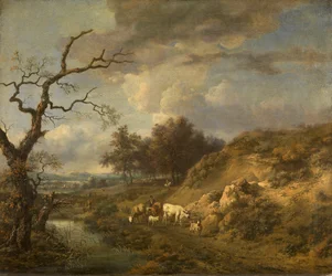 Paisaje con ganado