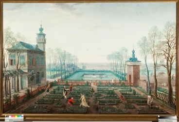 El mes de abril, trabajos en el jardín