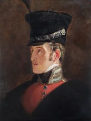 Retrato del Mariscal de Campo Sir John Colborne, soldado británico