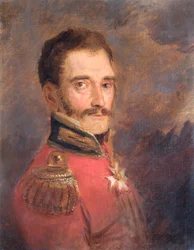 Retrato del General Sir John Elley, soldado británico, 1821