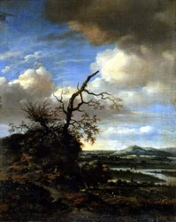 Paisaje fluvial extenso c.1665/1670