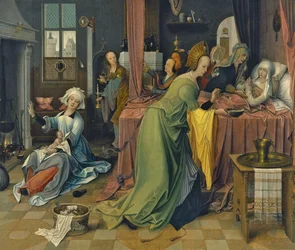 El nacimiento de la Virgen