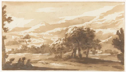 Paisaje montañoso en Italia