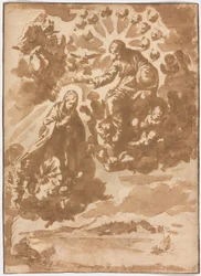 La Coronación de la Virgen y La Huida a Egipto