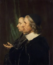 Retrato de los Padres del Artista, Salomon de Bray y Anna Westerbaen