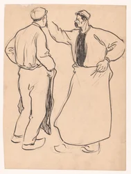 Dos estudios de un hombre