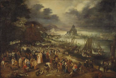 Cristo predicando desde el barco, 1606