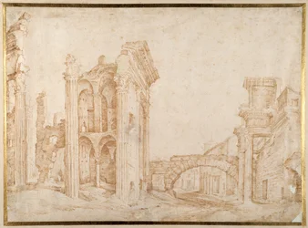 Ruinas del Foro Antiguo de Nerva, Roma (