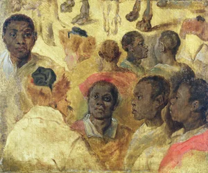 Estudio de cabezas moriscas