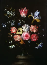 Naturaleza muerta de flores