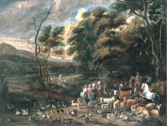 Noé y los animales
