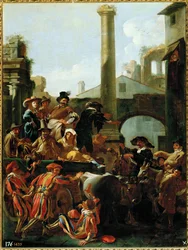 Carnaval romano (pintura sobre lienzo)