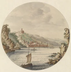 Vista de la ciudad de Bacharach