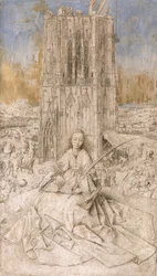 Santa Bárbara, c.1427 (óleo sobre tabla)