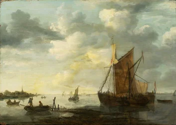 Atardecer en el Maas