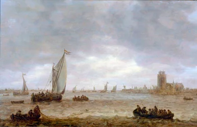 Estuario del Maas, Dordrecht.