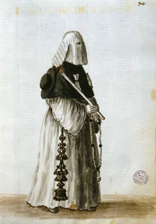 Vestiduras de la Cofradía del Sufrimiento de la Muerte