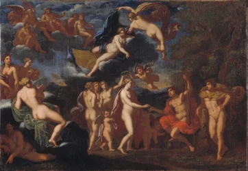 París Entregando la Manzana a Venus
