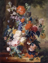 Bodegón de flores