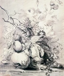 Naturaleza muerta de frutas, 1700 - 1749