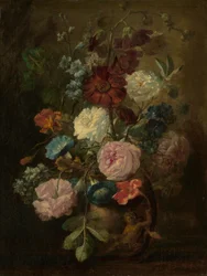 Jarrón de flores