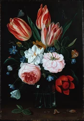 Flores en un jarrón