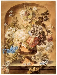 Flores, siglo XVIII o principios del XIX