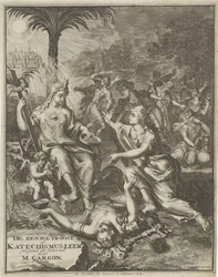Portada para: M. Gargon, El único consuelo, 1713