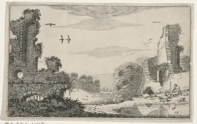 Herder bij een ruina Ruinas (título de la serie) (título de la serie)