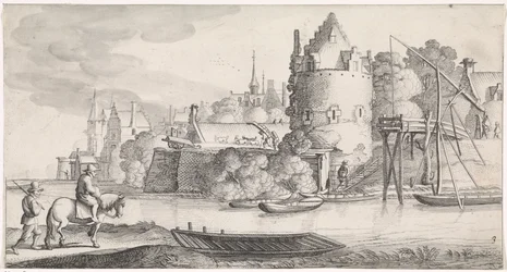 Ciudad en un río Plaisante paisajes y entretenidos poemas (título de la serie)