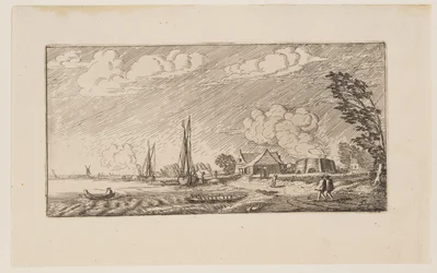 Lime-Kiln in Stormy Weather, de Six Landscapes