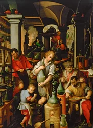 Laboratorio alquímico