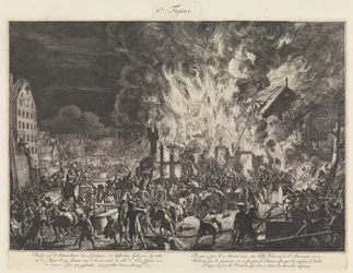 Incendio en la cordelería del Almirantazgo, 1673