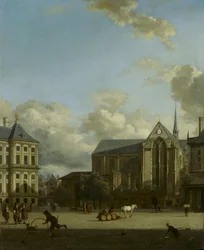 Plaza Dam con Nieuwe Kerk