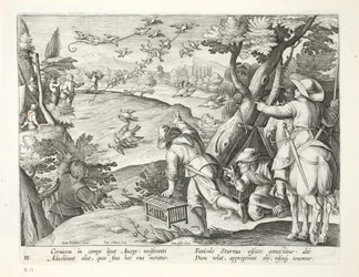 Cazadores de cuervos, ilustración de 
