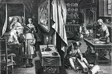 Hyacum et lues venerea, lámina 6 de 